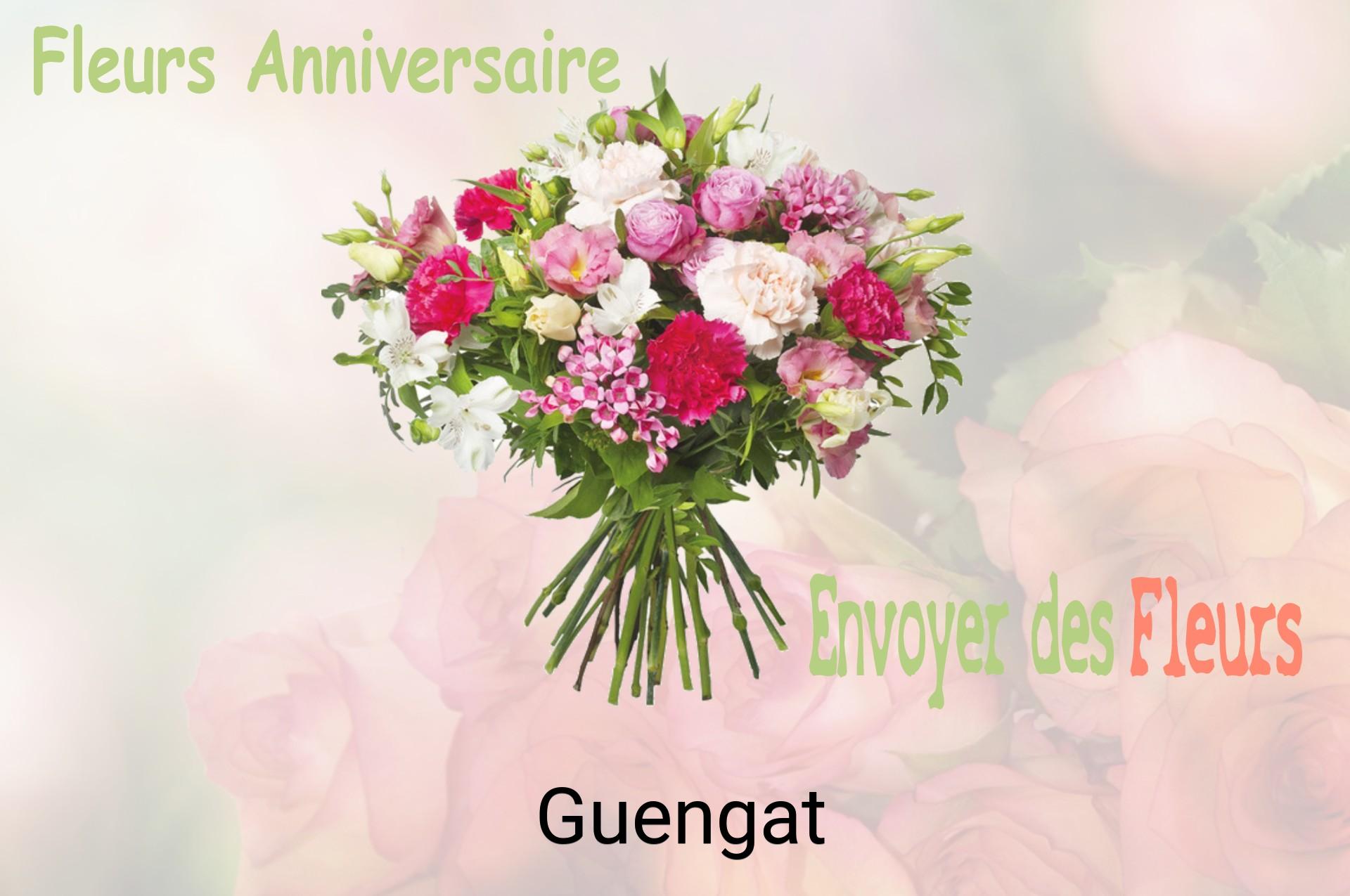Bouquet de fleurs d’anniversaire livré à Guengat
